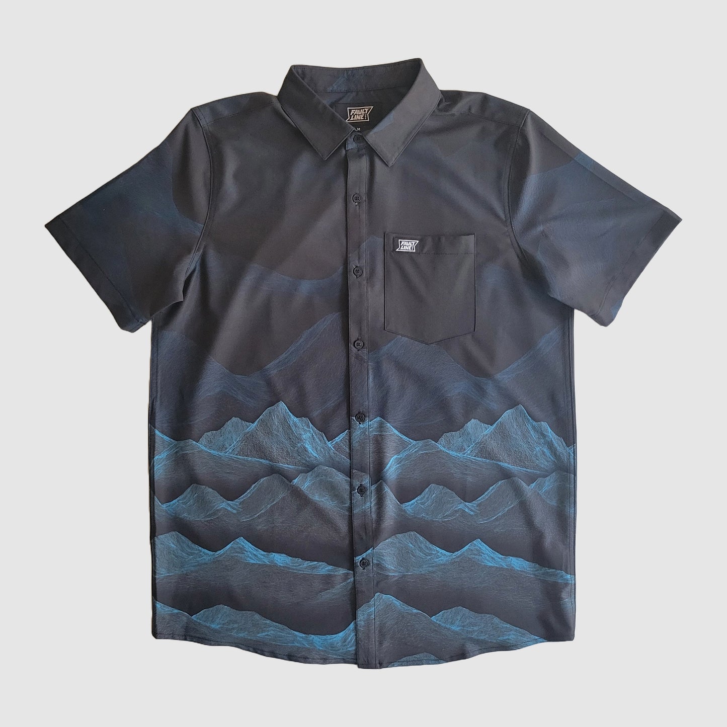 Langley Stretch Shirt - Mountain Print