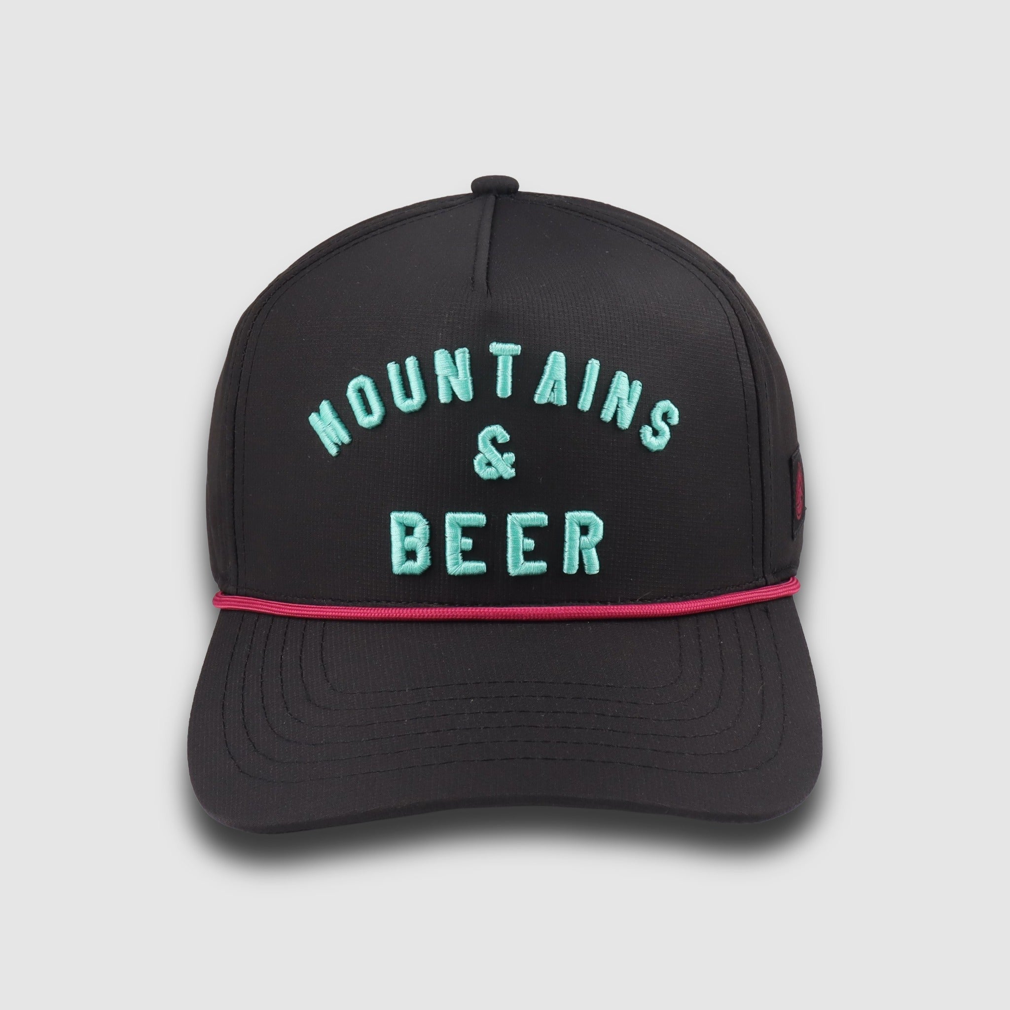 F395 x Distant Brewing Mountains & Beer Snapback - Black/Fuchsia