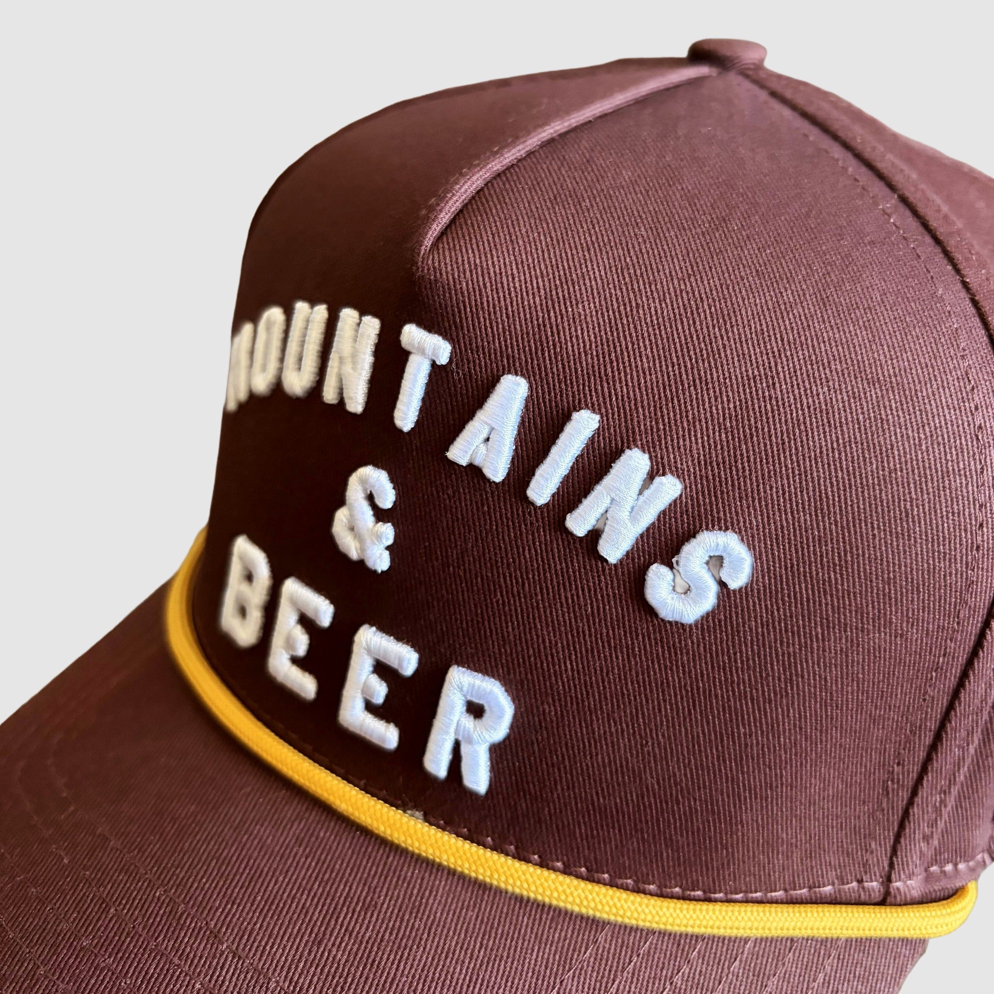 F395 x Distant Brewing Mountains & Beer Hat - Brown