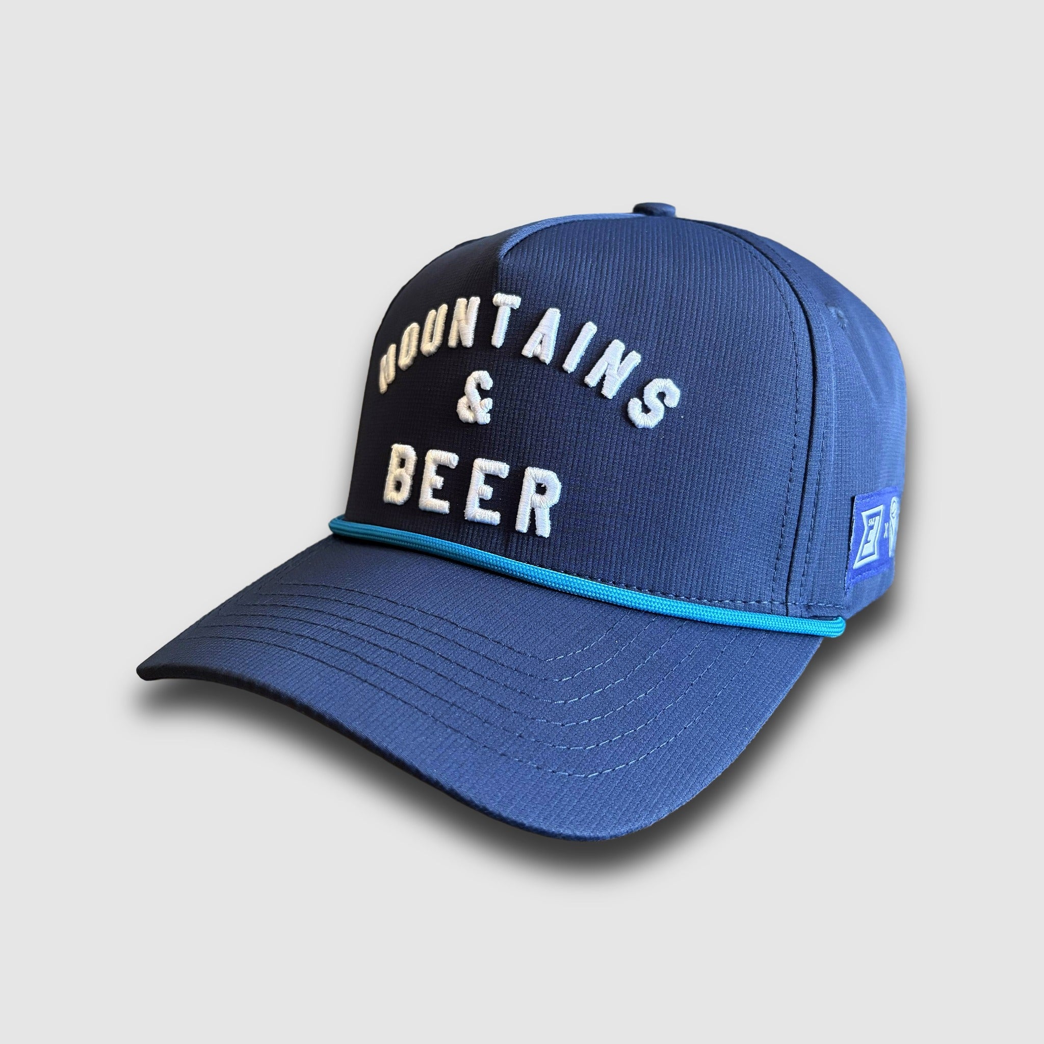 F395 x Distant Brewing Mountains & Beer Hat - Cobalt Blue
