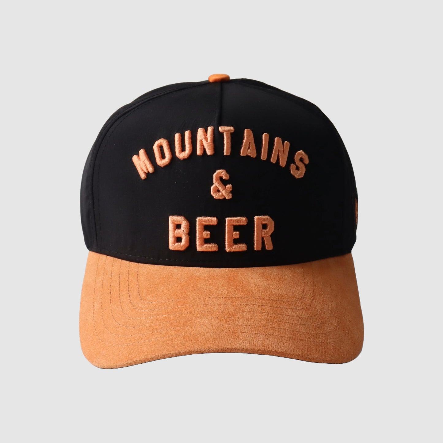 F395 x Distant Brewing Mountains & Beer Snapback - Black/Orange