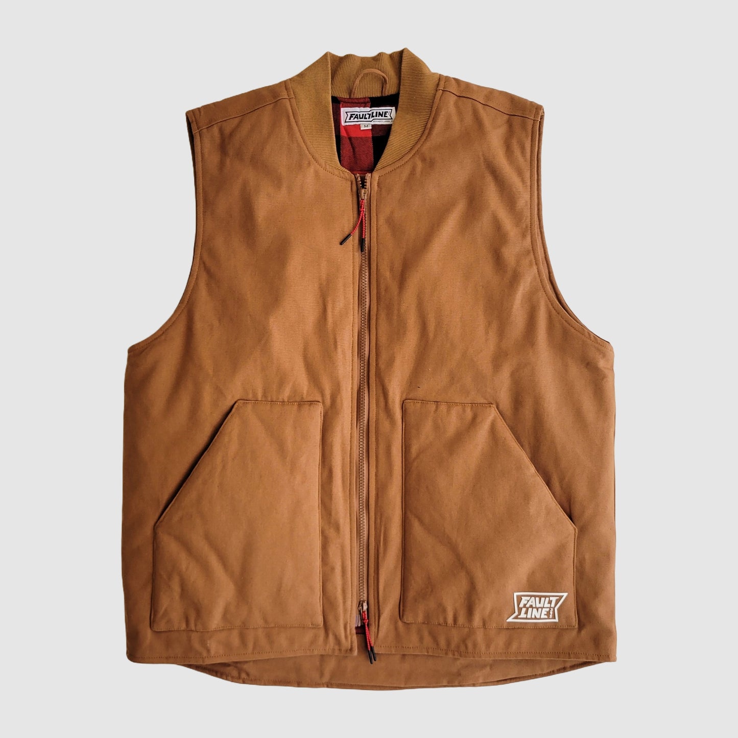 Ritter II Flannel-Lined Work Vest - Bronze