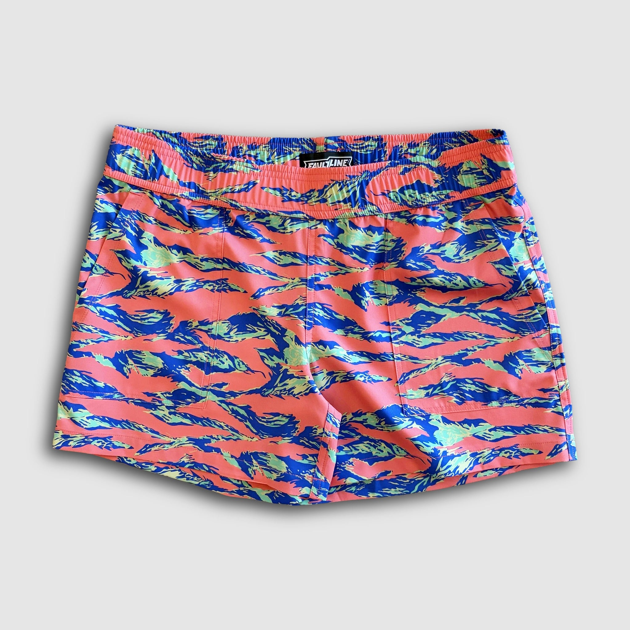 Women's Tech Short - Pink Tiger Camo