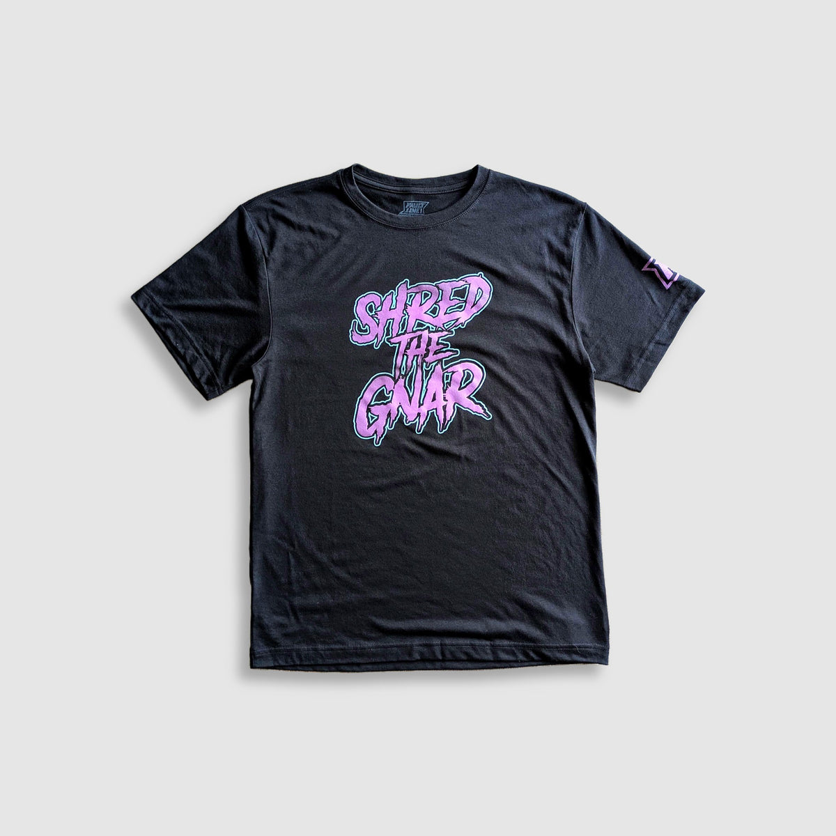 Shred the Gnar Sustainable Tee - Black