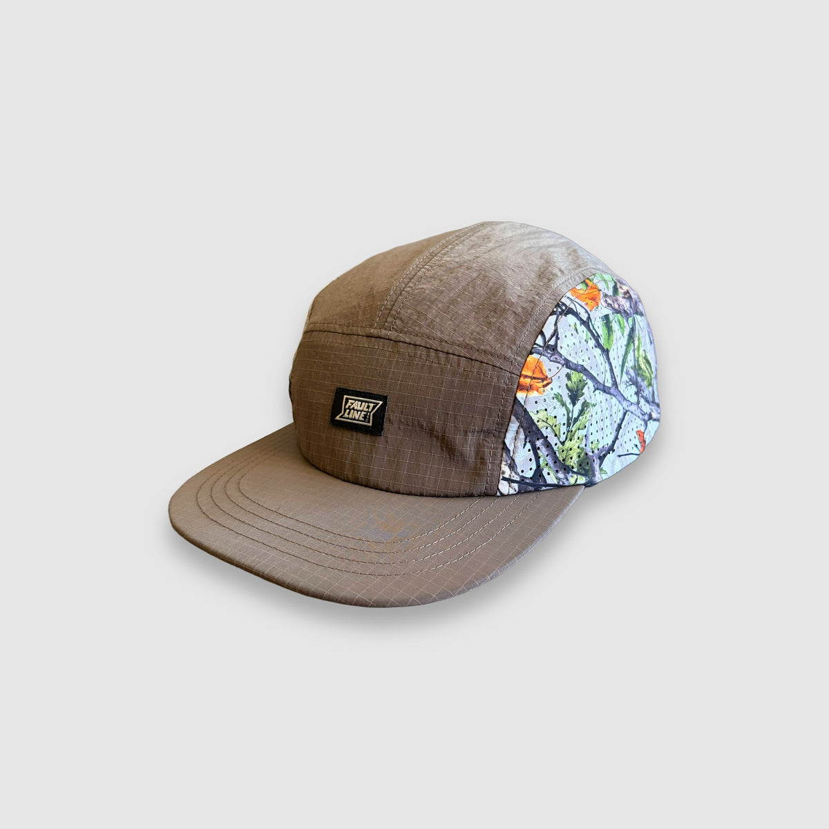 Bridgeport 5-Panel Camper Hat - Woodland