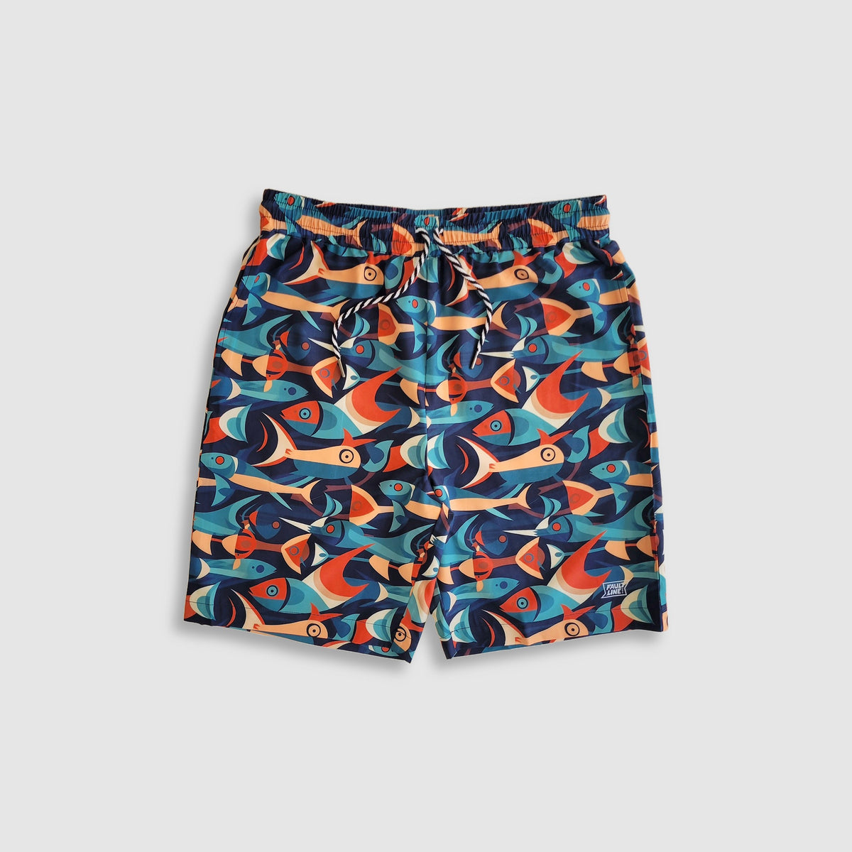 Crowley Stretch Short - Fish Deco
