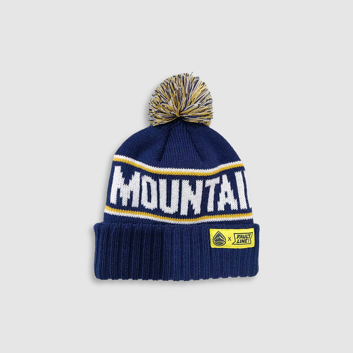 F395 X Distant Brewing Mountains & Beer Beanie - Cobalt Blue