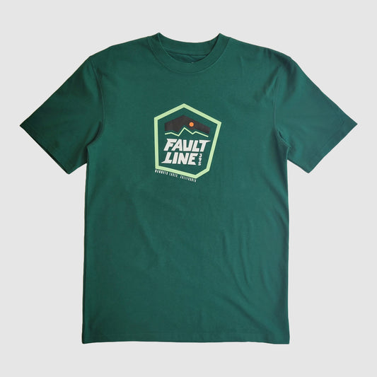 Sunset Tee - Forest Green