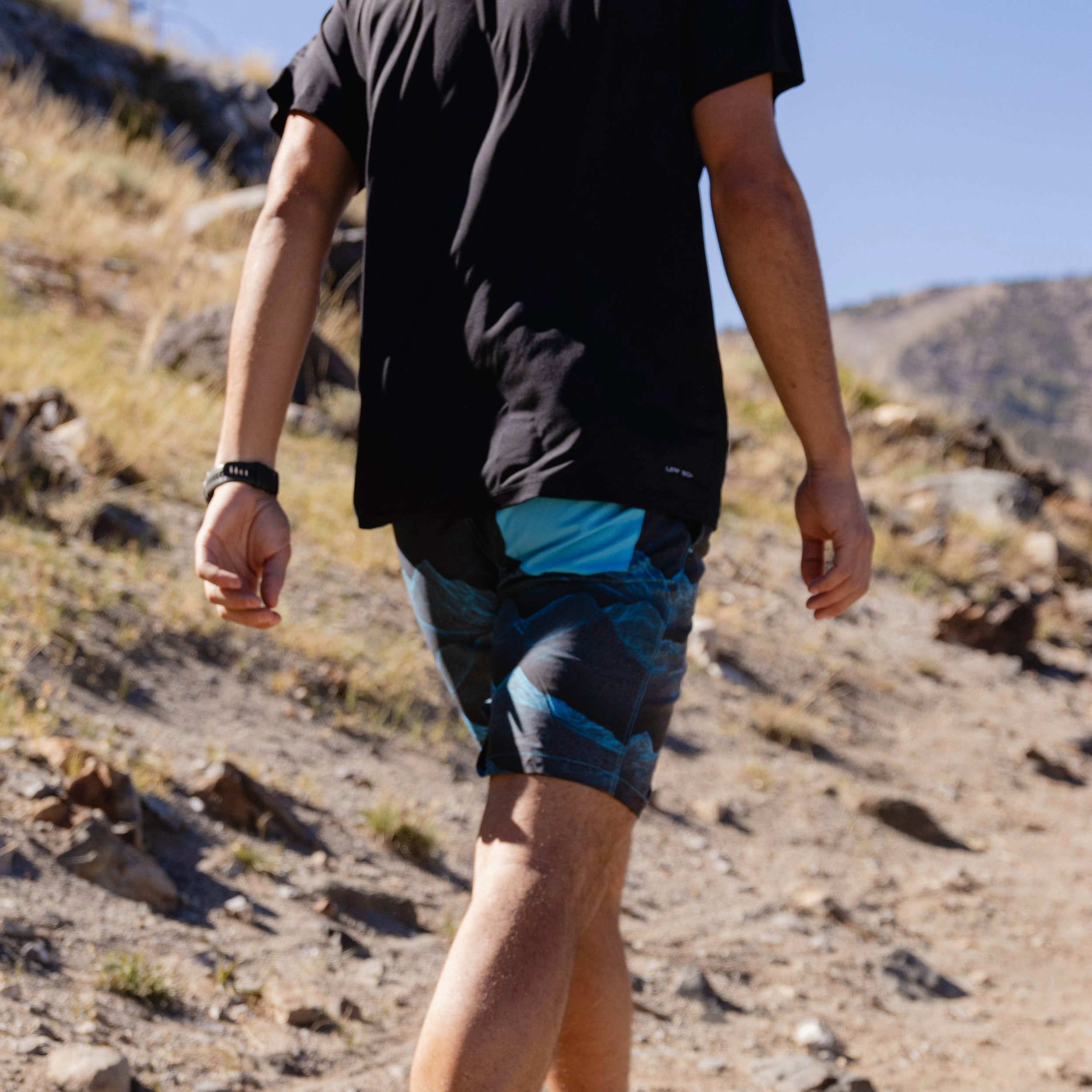 Faultline395 | Langley Stretch Short - Mountain Print