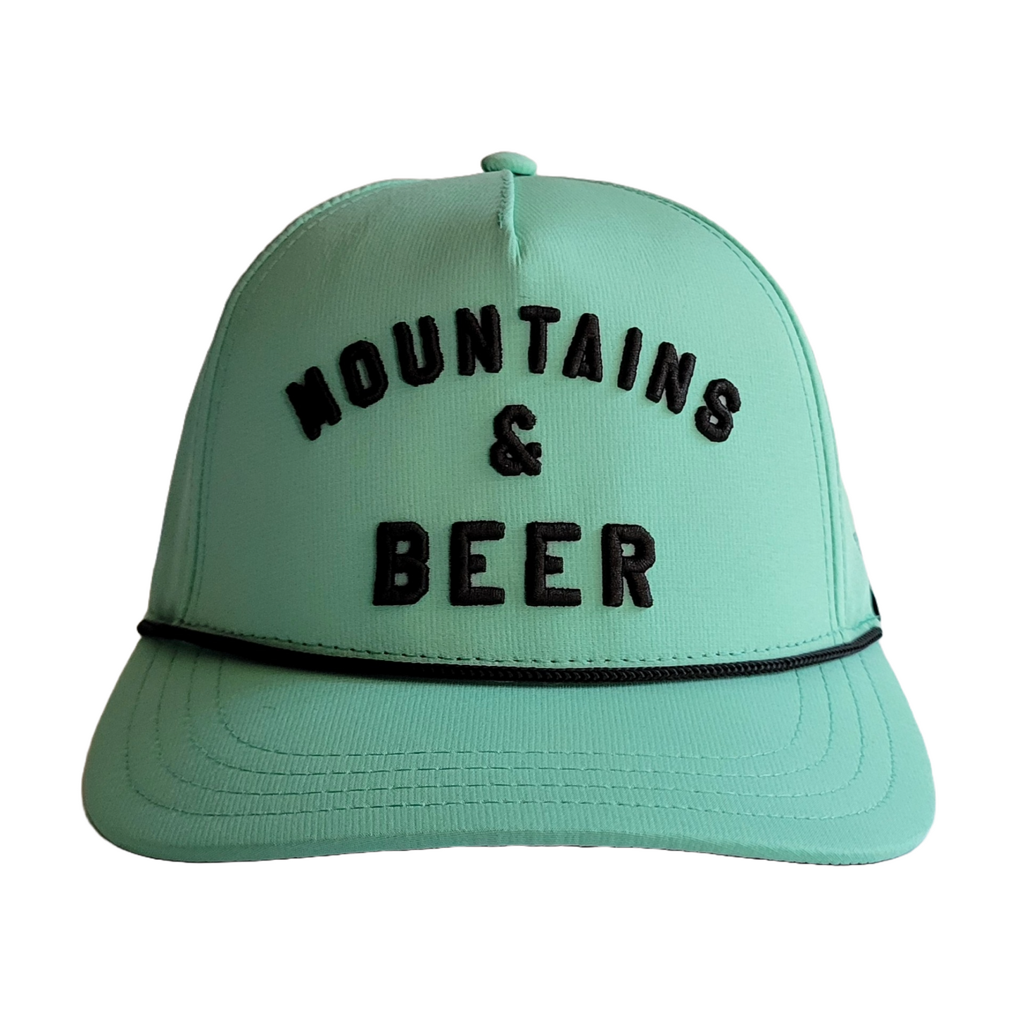 F395 x Distant Brewing Mountains & Beer Snapback - Seafoam