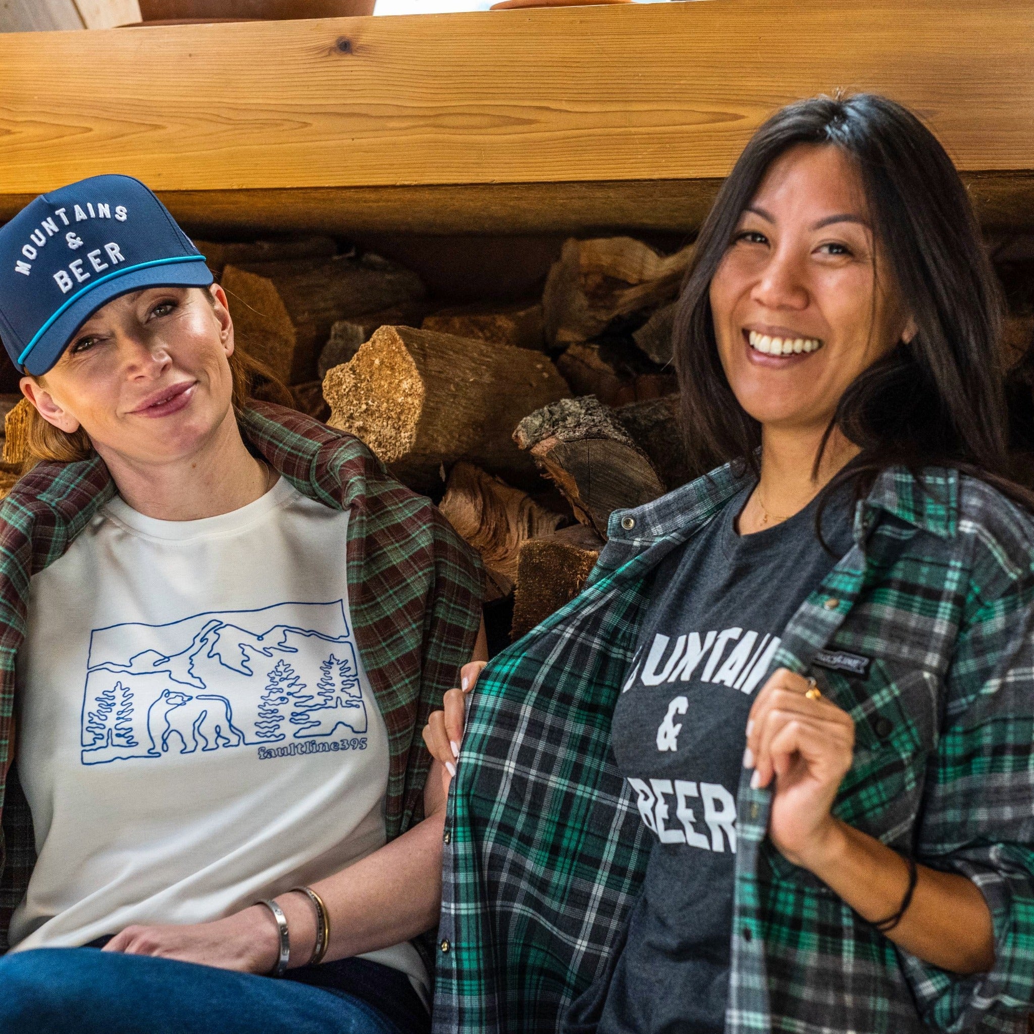 F395 x Distant Brewing Mountains & Beer Hat - Cobalt Blue