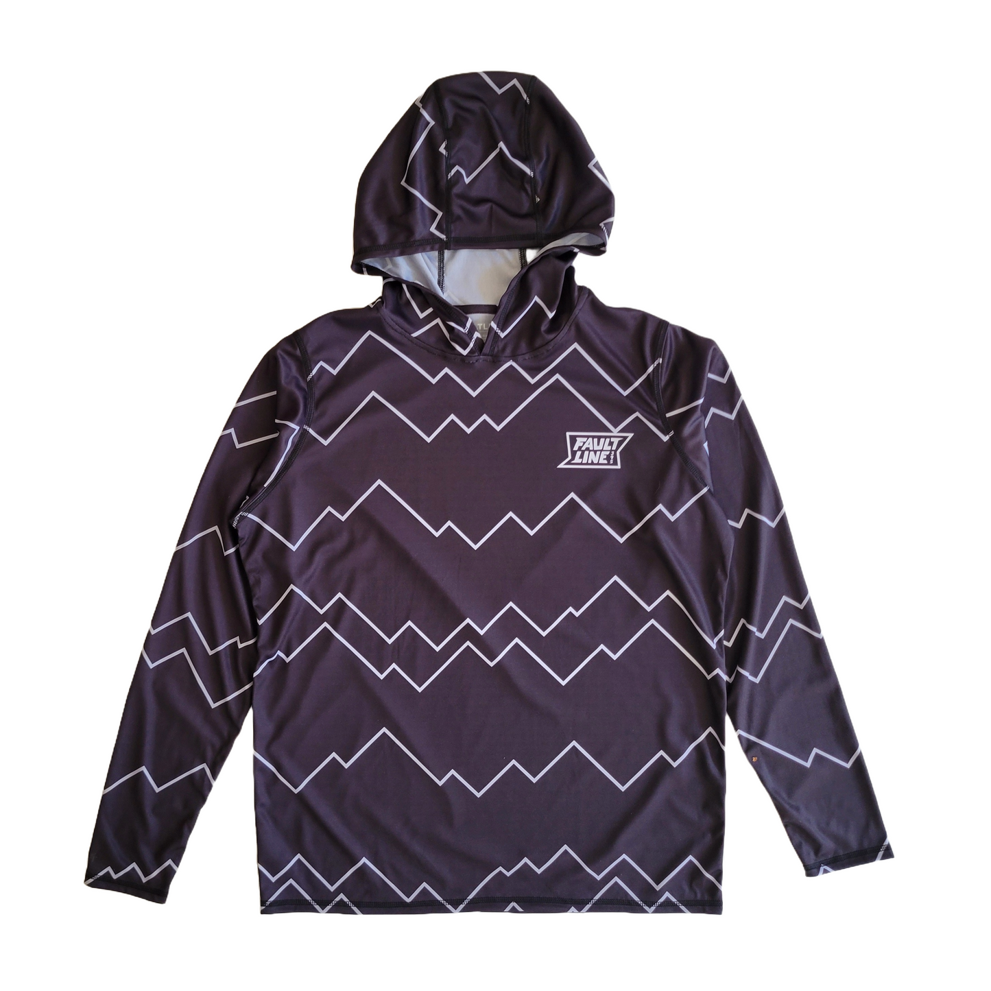 Tech Lite Hoodie - Peaks Black