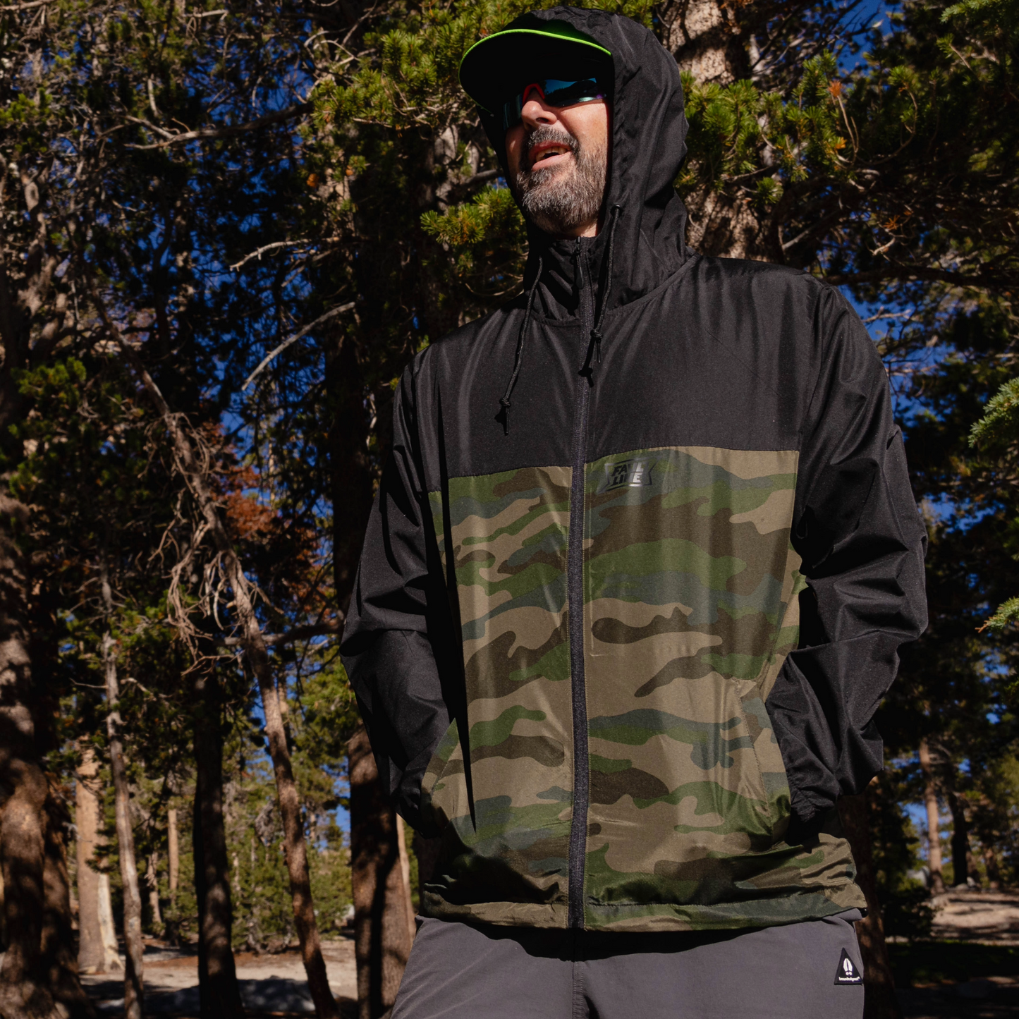 Pack Lite Windbreaker Jacket - Army Camo