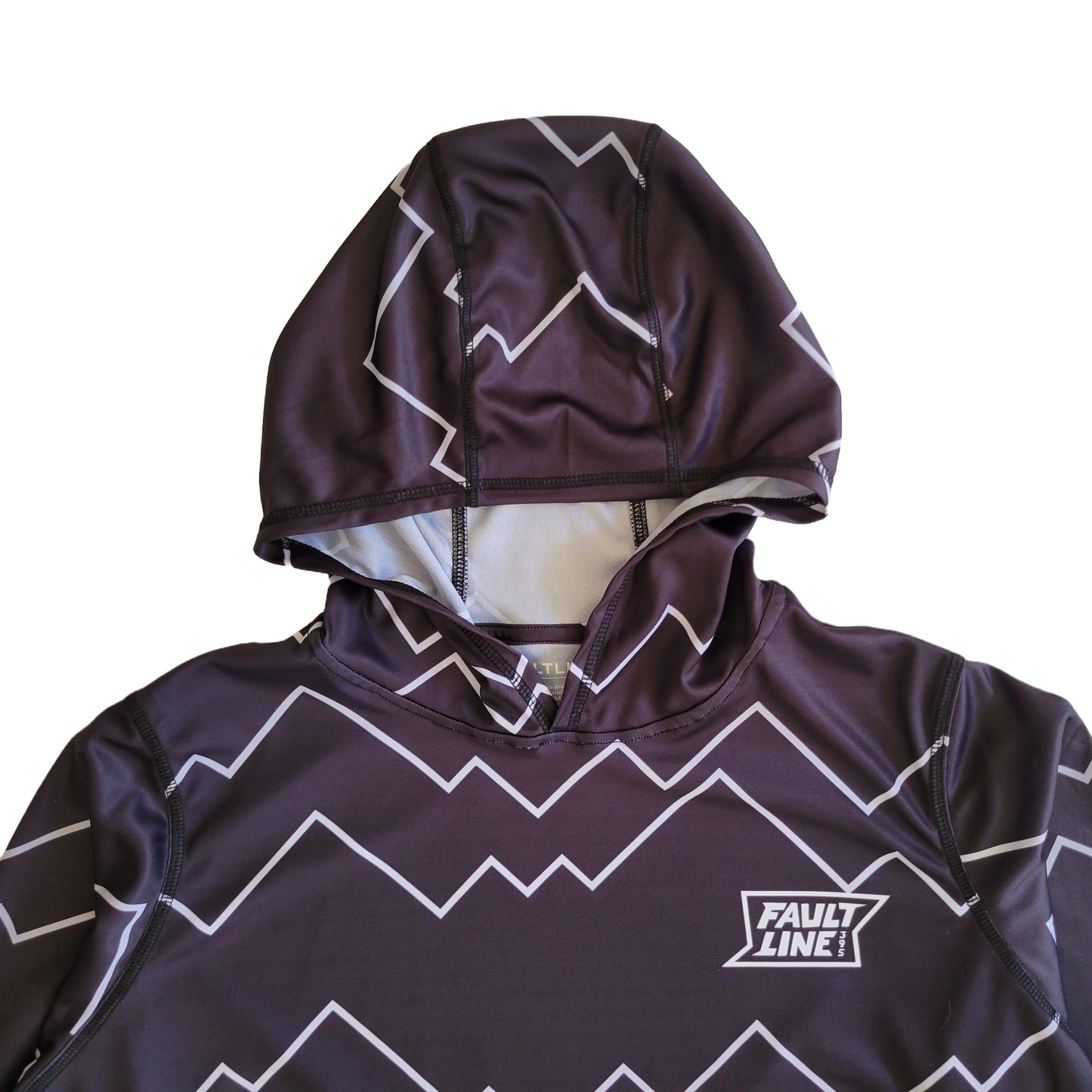 Tech Lite Hoodie - Peaks Black