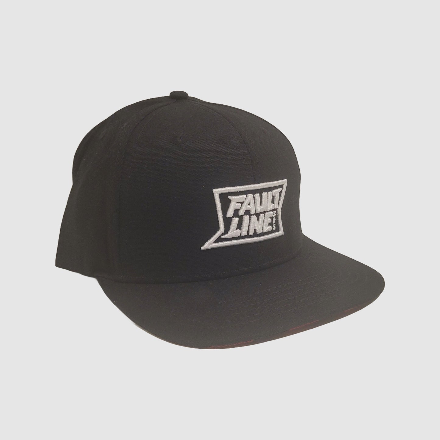 Buffalo Check Snapback - Black