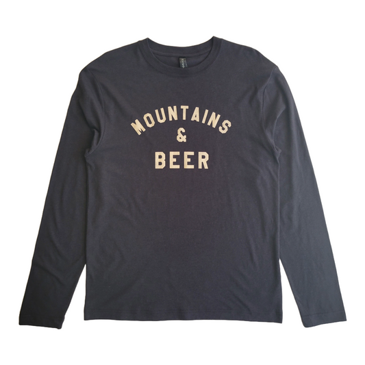 F395 x Distant Brewing Mountains & Beer L/S Tee - Black