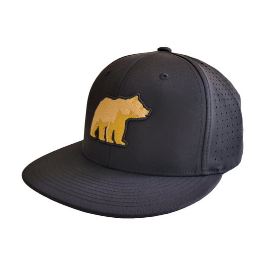 Big Bear Flexfit Hat - Black