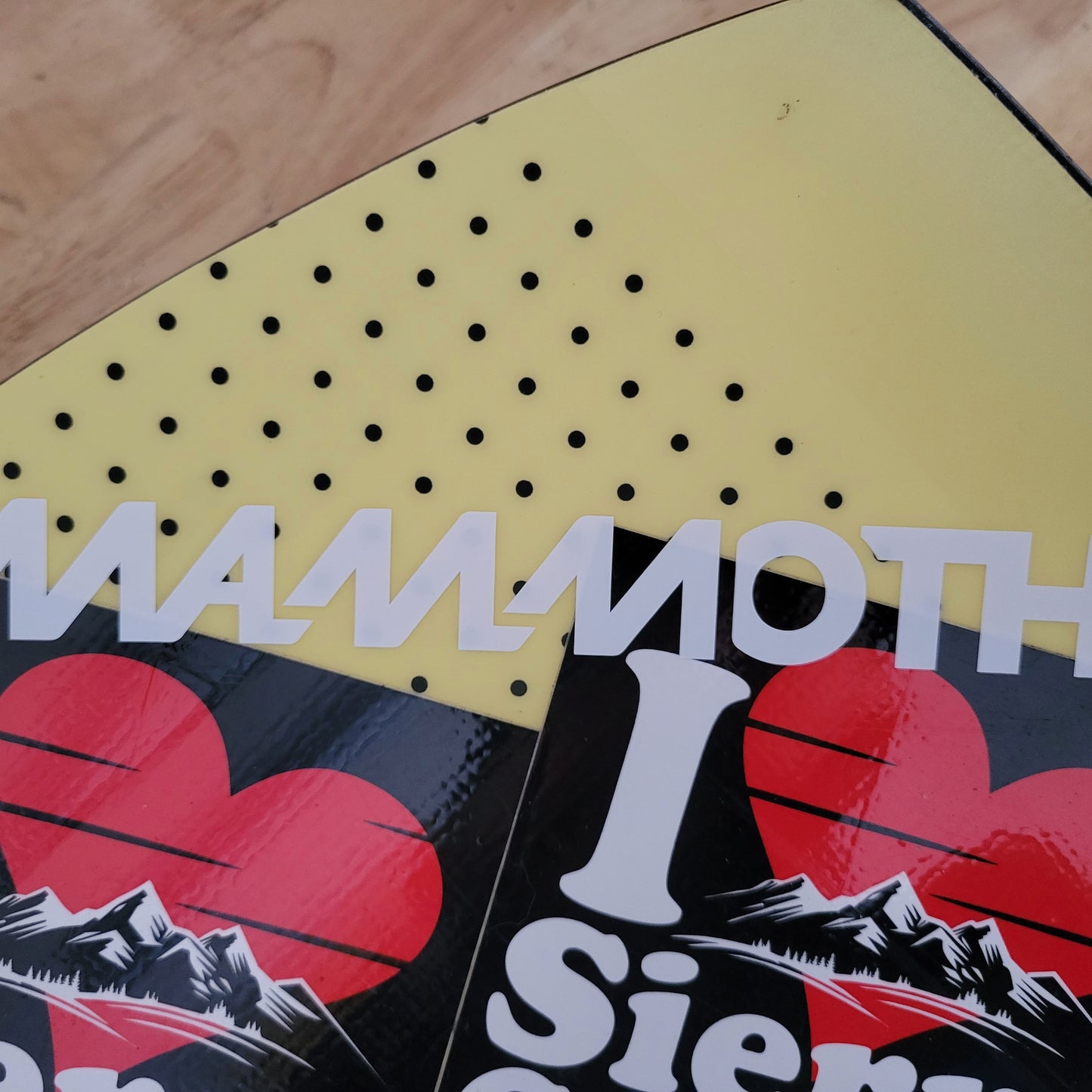 Mammoth Brand Logo Vinyl Die Cut Sticker