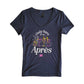 Women's Après V-Neck Tee - Navy