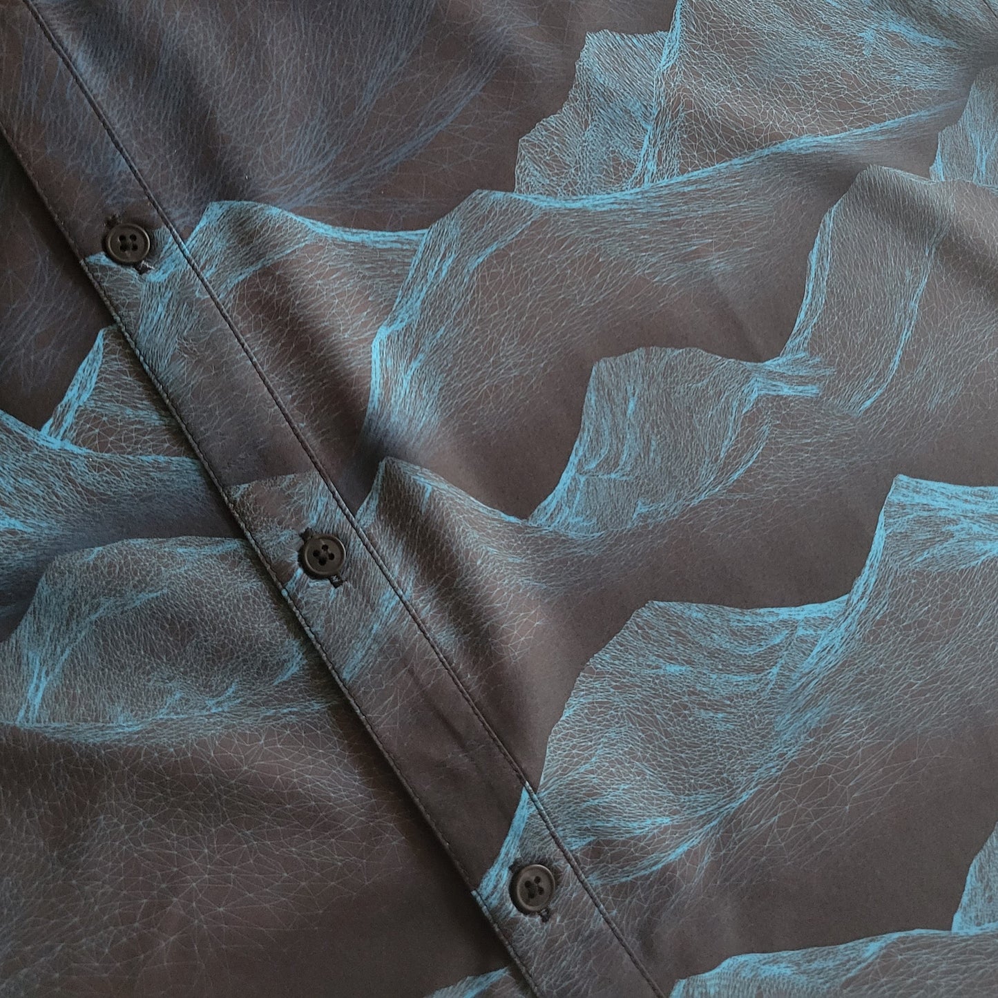 Langley Stretch Shirt - Mountain Print