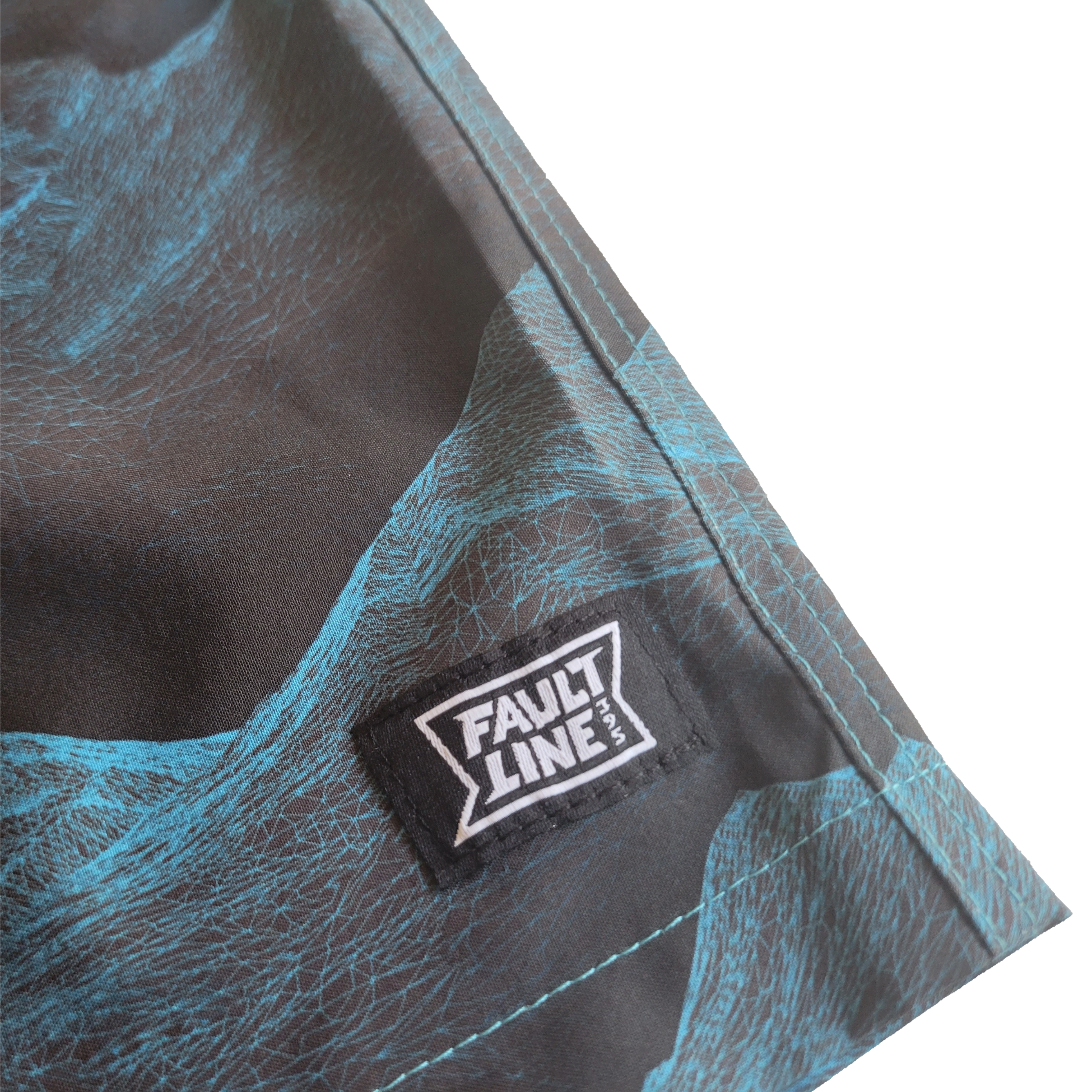 Langley Stretch Short - Mountain Print