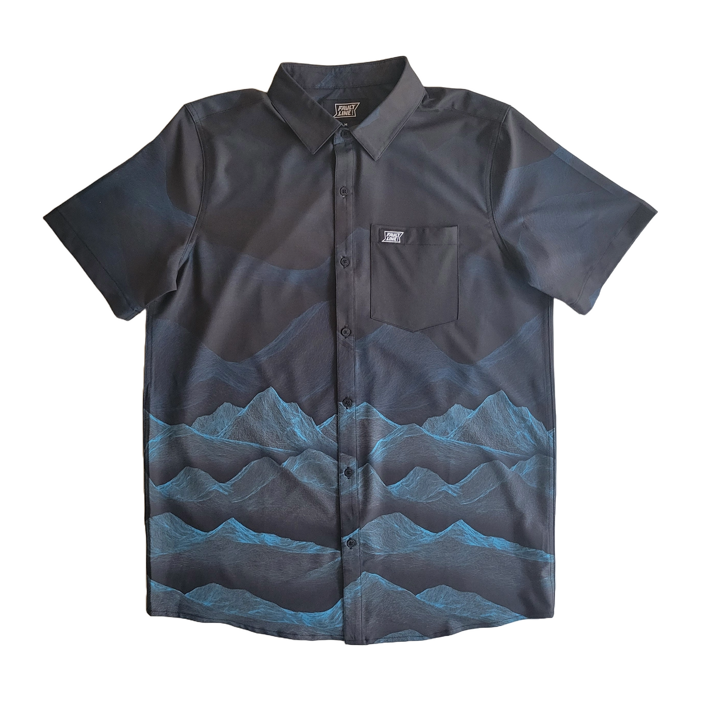 Langley Stretch Shirt - Mountain Print