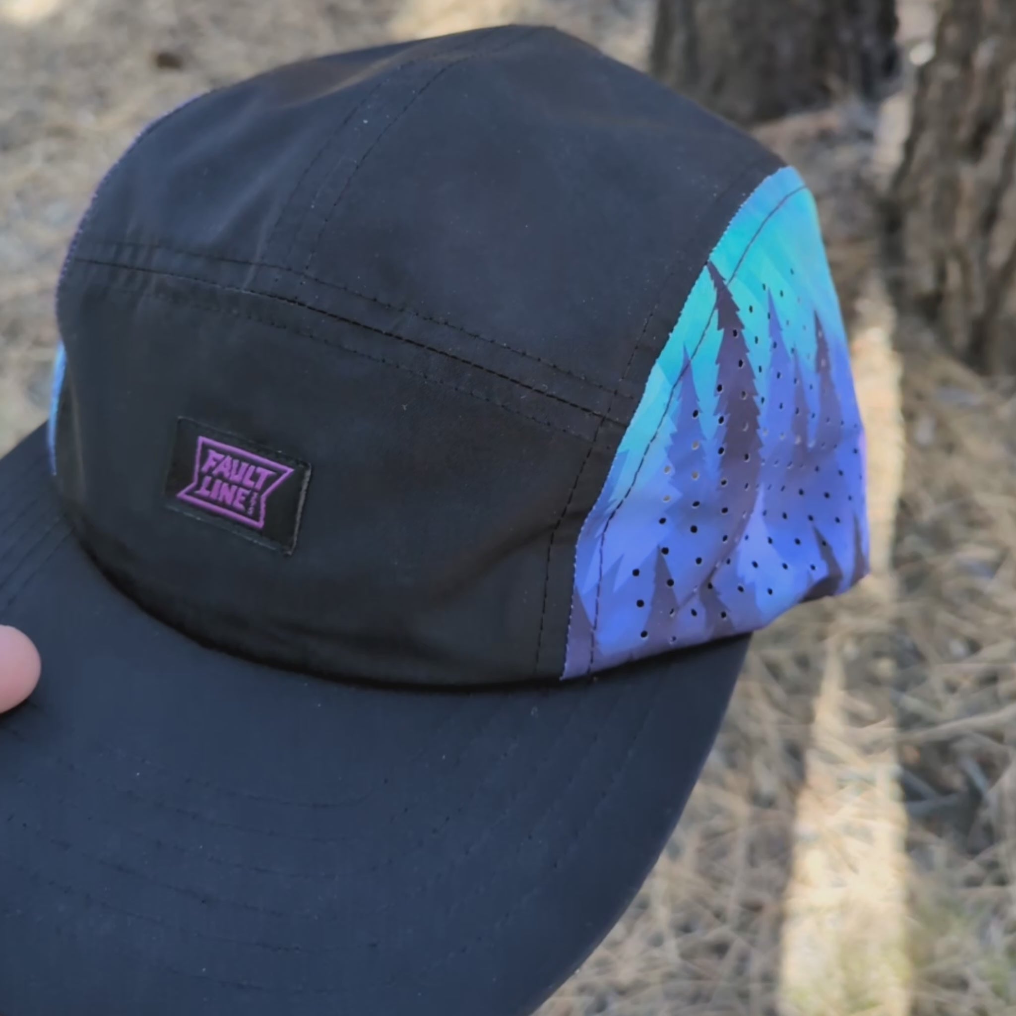 Bridgeport 5-Panel Camper Hat - Northern Lights