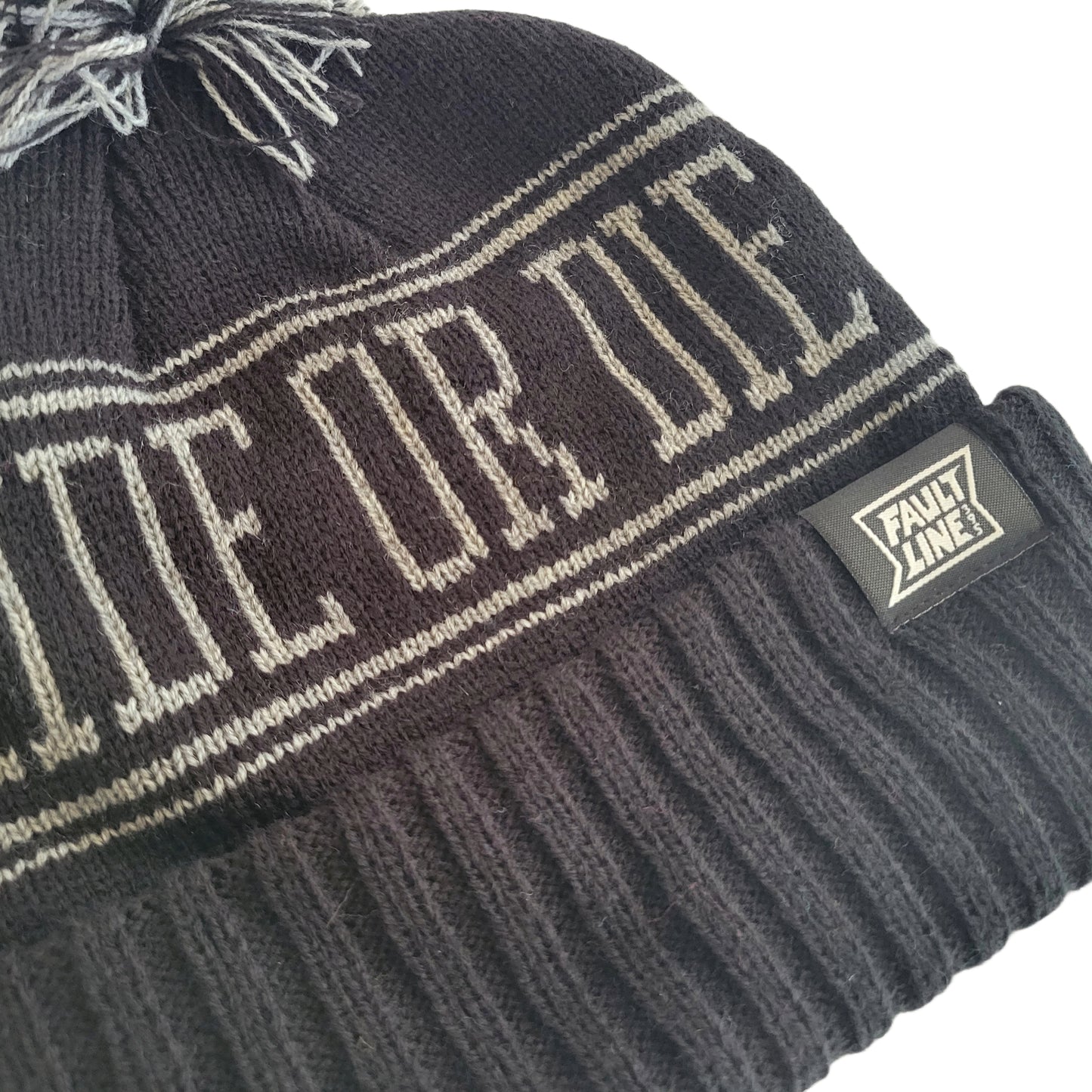 Ride or Die Beanie - Black/Steel