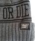 Ride or Die Beanie - Charcoal/Black