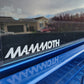 Mammoth Brand Logo Vinyl Die Cut Sticker