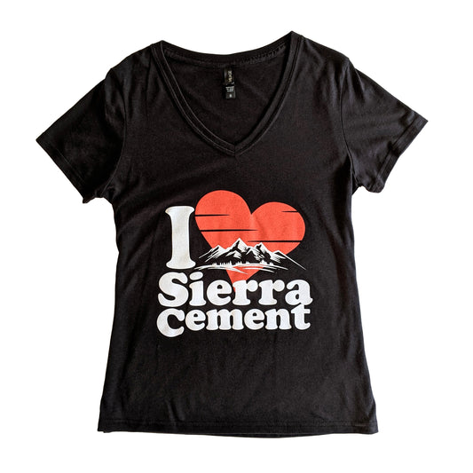 Women's Sierra Cement V-neck S/S Tee