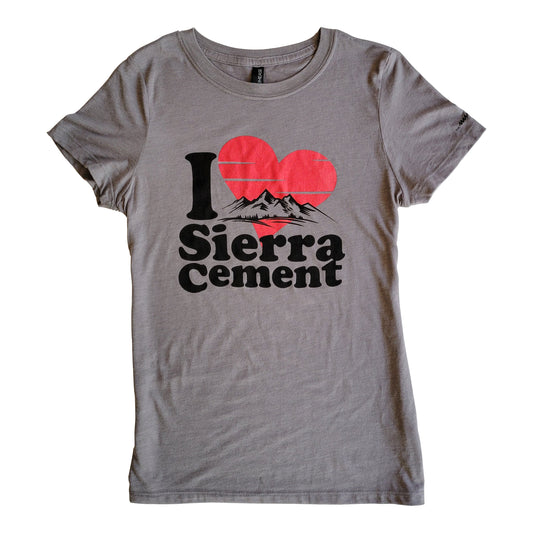 Women's Sierra Cement Tee - Heather Grey